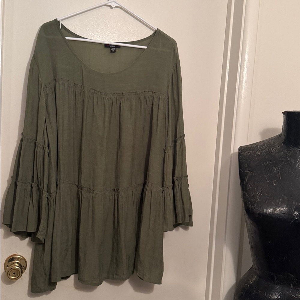 Cocomo Olive Tunic Top for Women
